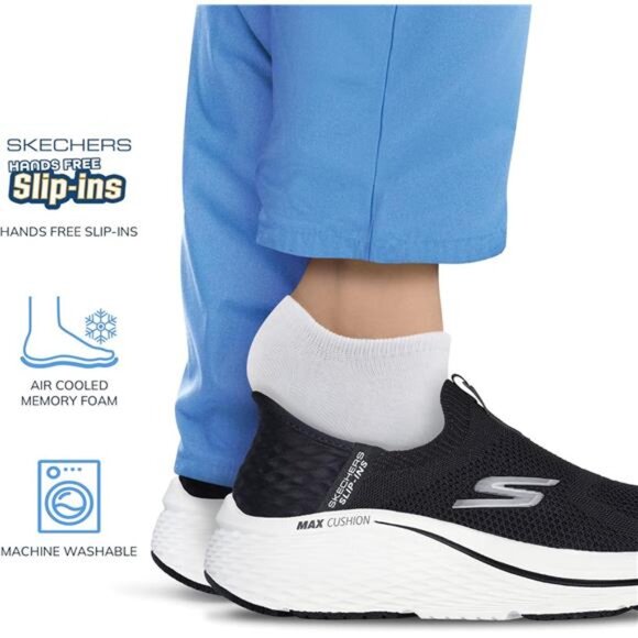 Skechers Womens Max Cushioning Elite 2.0 Eternal Hands Free Slip-ins Sneaker - Picture 4 of 7